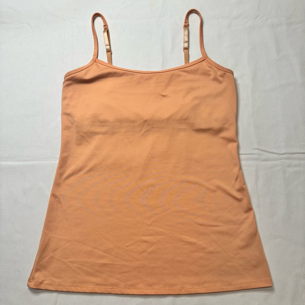 New York & Co Women's Peach Camisole Tank Top Medium